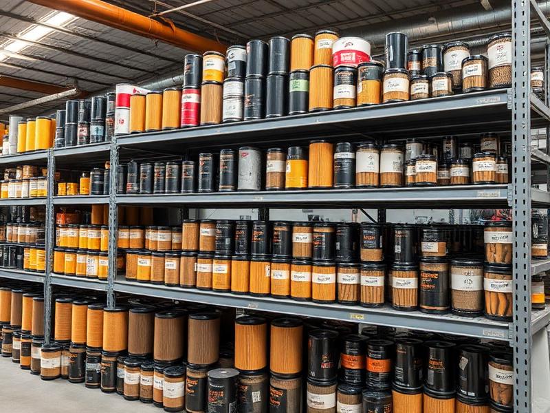 Inventaire de filtres à huile moteur